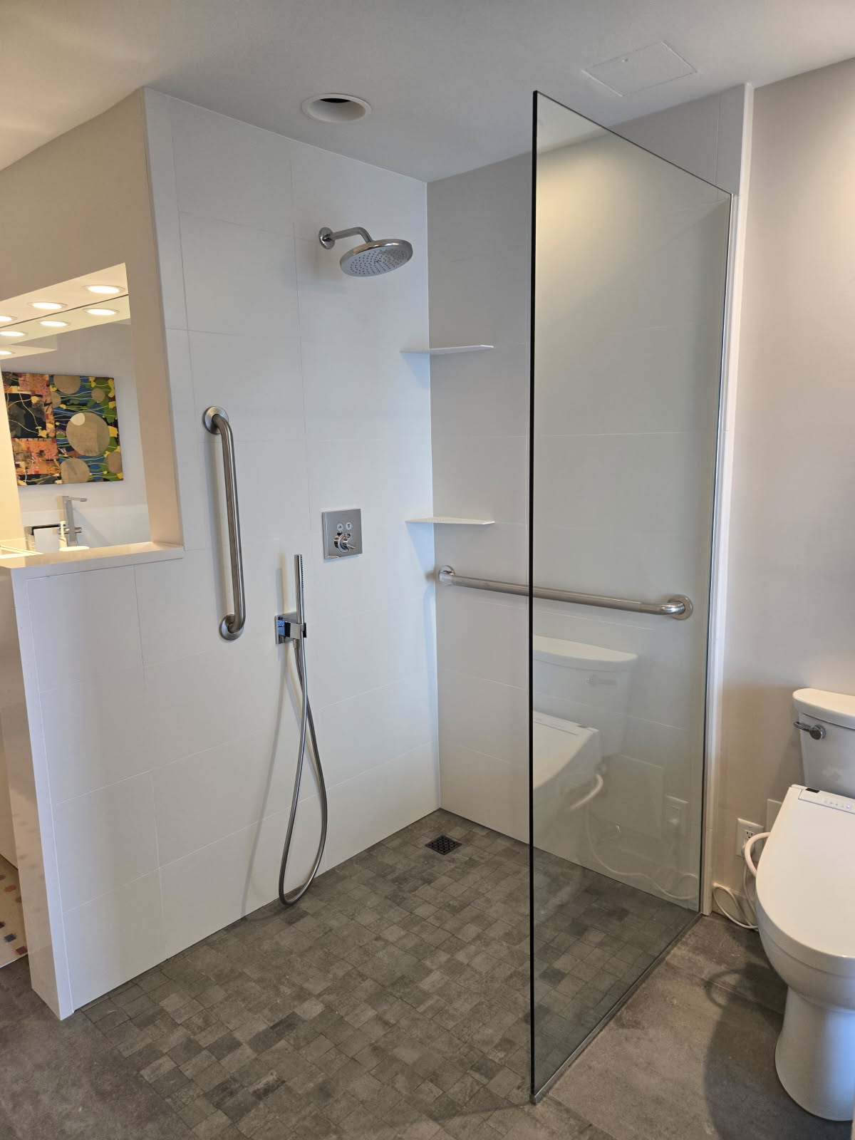 Bathroom after renovation